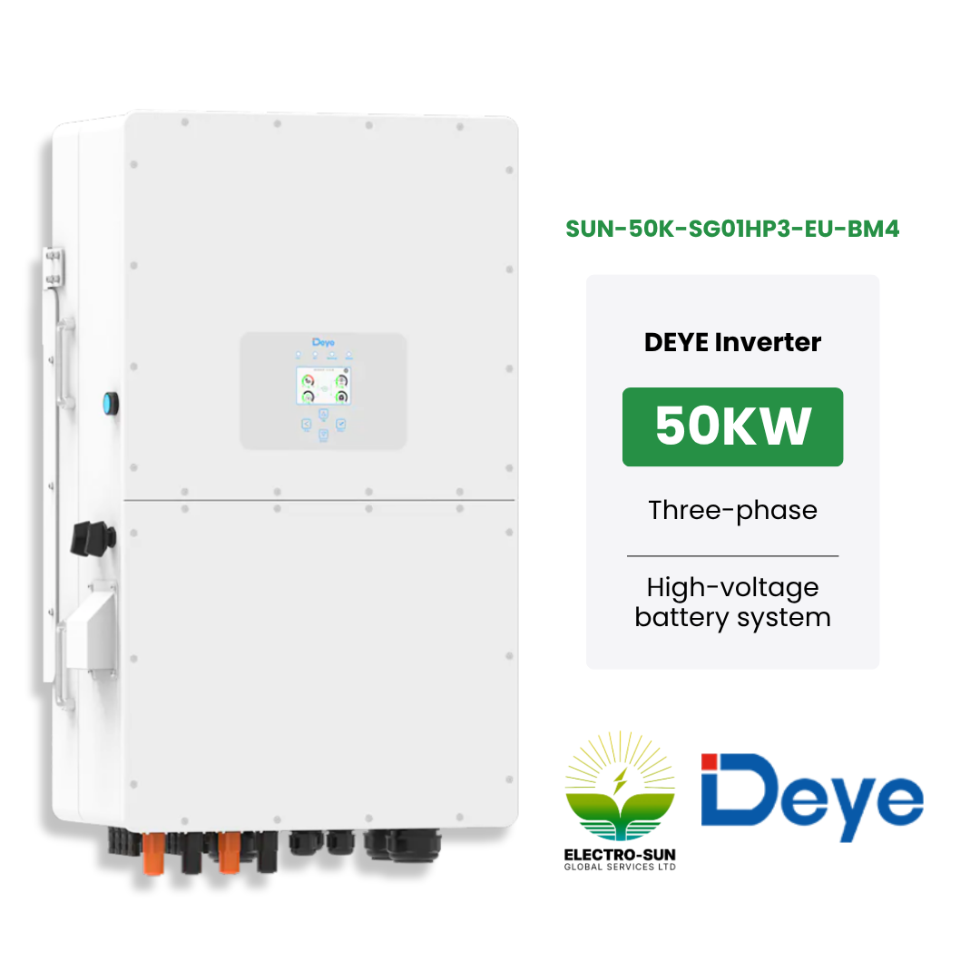 Deye 50kW Three-Phase | SUN-50K-SG01HP3-EU-BM4
